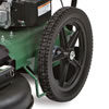 Billy Goat High Weed Mower rear wheels